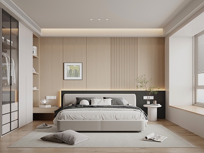 Modern Bedroom 3d model