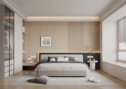 Modern Bedroom 3d model