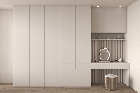 Modern wardrobe dresser 3d model