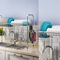 Kitchen Tableware Modeling HD Tableware Design Creative Tableware Material Nordic Modern 3d model