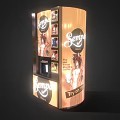 Semra Commercial Coffee Vending Machine With Beverage Display And Coffee Options