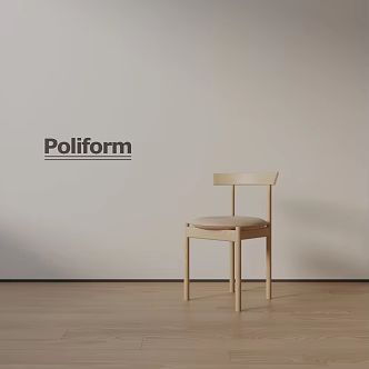 Modern Dining Chair 3d model
