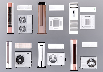 Air conditioning air outlet 3d model