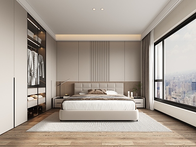 Modern Bedroom 3d model