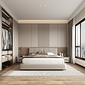 Modern Bedroom 3d model