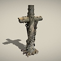 Jesus cross 3d model