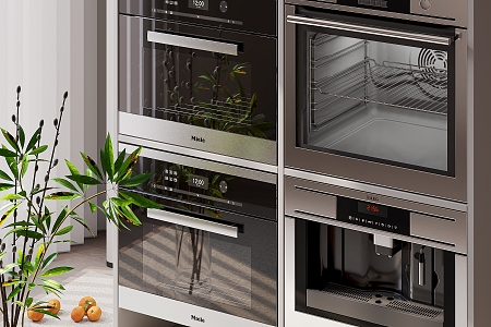 Modern Oven 3d model