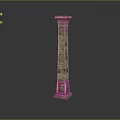 Columns Stone Columns Stone Columns Old Columns Roman Columns Roman Columns Classical Columns Greek Columns 3d model