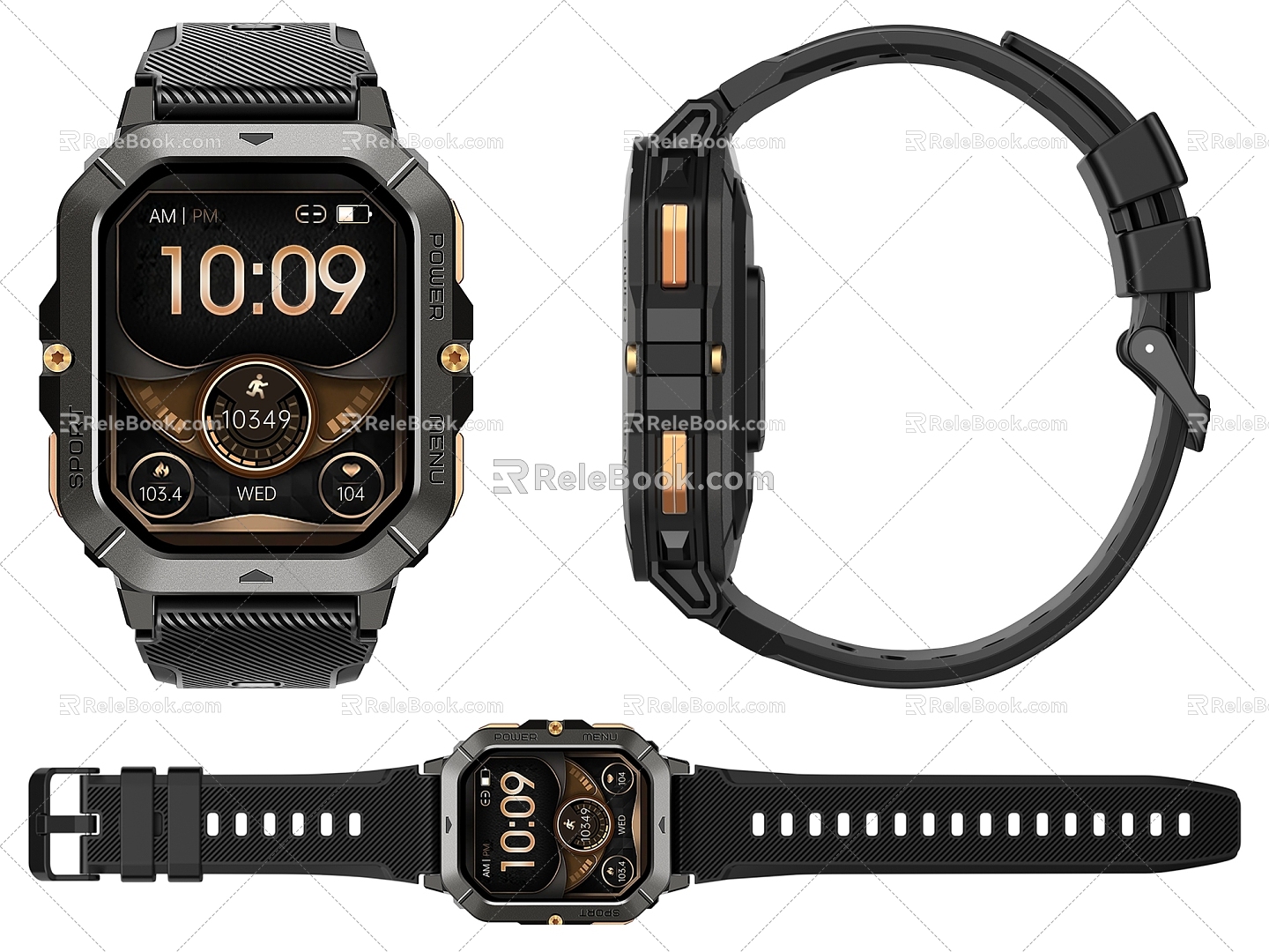 Smart Watch Electronic Watch Watch 3d model