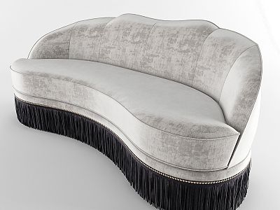 Jane European shaped sofa leisure sofa model