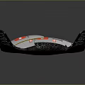 Pair Of Swiss Sports Equipment With Red Cross Logo White And Black Design