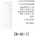 Building Component Sectional Structure Featuring Insulation Studs Moisture Barrier And Cladding Layers 3d model