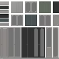 Various Stylish Wardrobe Doors With Modern Designs And Different Color Options