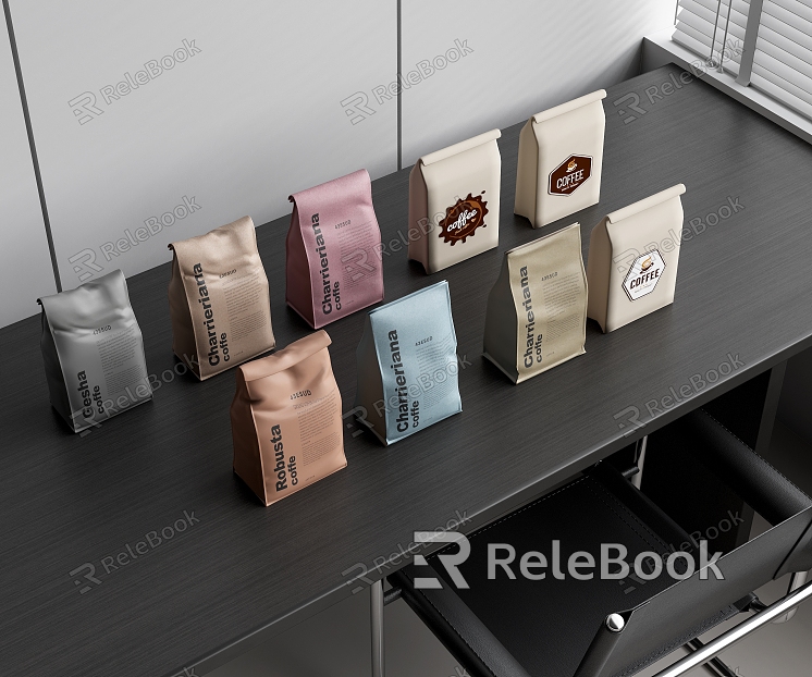 Coffee Bag Coffee Bean Bag Coffee Packing Bag Coffee Packing Bag model