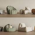 Modern Lazy Sofa 3d model
