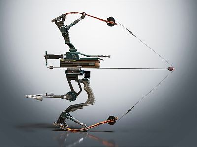 Modern crossbow 3d model