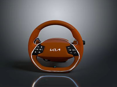 Steering wheel car steering wheel car parts life supplies 3d model