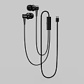 Wired In Ear Earphones With In Line Control And USB Connector
