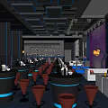 The Modern Bar 3d model