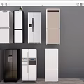 Various Modern Refrigerators And Freezers With Double Door Water Dispenser Designs