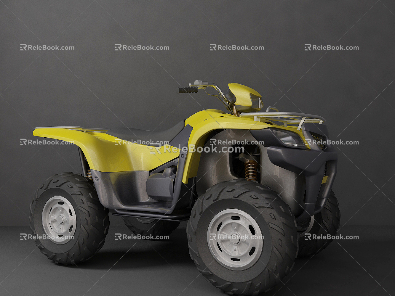 Modern Beach Buggy Motorcycle 3d model