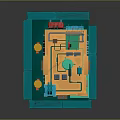 Department Store Grocery Shop Flying Store Daily Store 3d model