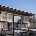 New Chinese Sales Office Building Sales Office 3d model