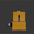 Robot Assistant Small Robot Butler Robot Butler Figure Game Figure 3d model