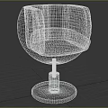 Modern Yellow Single Chair With Spherical Design And Silver Metal Base