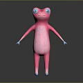 Lizard Anime Lizard Chameleon Cartoon Lizard Reptile Cold Blooded Animal Reptile Class 3d model