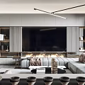 Modern Duplex Living Room Interior Design With Open Staircase Chairs And Decorative Plants
