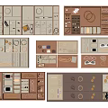 Organized Jewelry Storage with Multiple Compartments and Neatly Arranged Accessories
