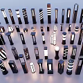 Various Outdoor Light Designs With Modern Styles And Decorative Shapes