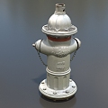 Fire hydrant fire fighting equipment fire fighting equipment outdoor fire hydrant fire fighting equipment fire hydrant low face number low model simple model game video level super realistic 3d model