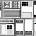 Various Ceiling Light Designs Featuring Grid Patterns And Panel Styles For Home Interior