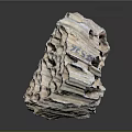 Detailed Natural Porous Structure With Intricate Holes And Brown Textured Surface