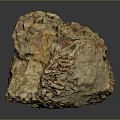 Hand Carved Stone Sculpture With Intricate Artistic Texture And Warm Color Hues
