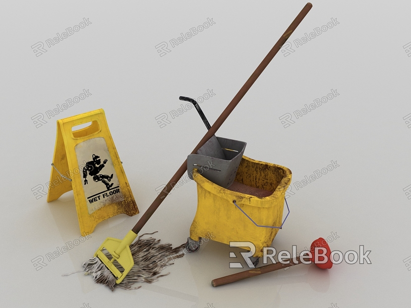 Modern mop cleaning tools model