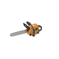 Professional Electric Chainsaw With Orange Black Design And Ergonomic Handle