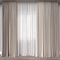 Modern Curtains 3d model