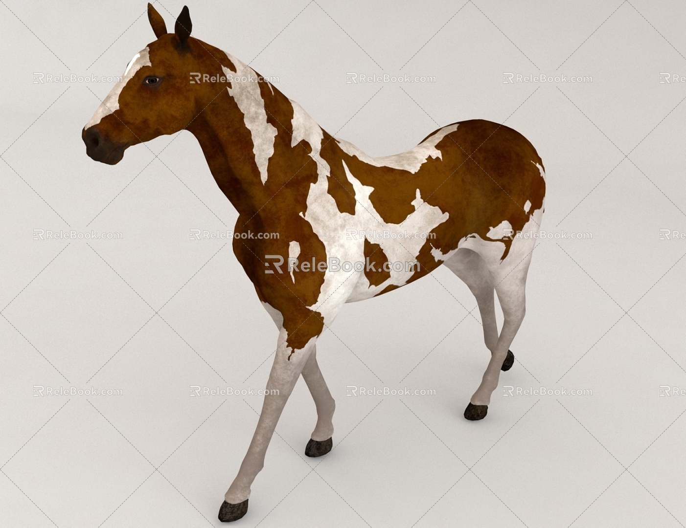 Horse BMW Run 3d model