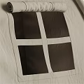 Beige Teepee Tent Interior with Cozy Cushions Pillows and Top Rope Design