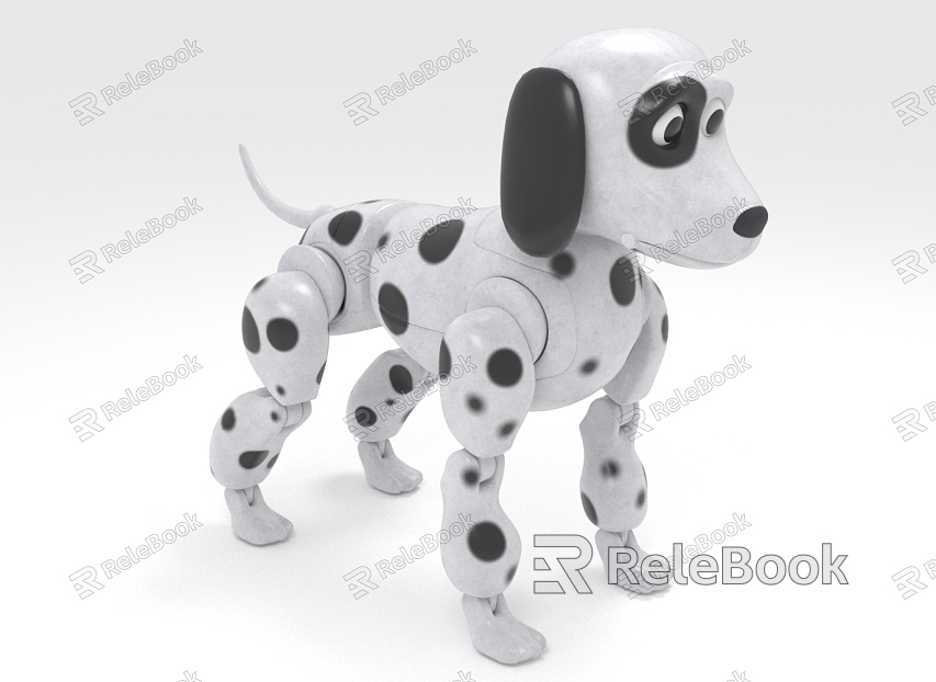 Robot dog animal toy model