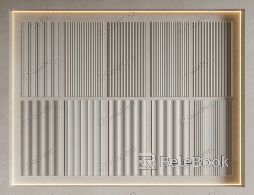 Modern Wall Panel Great Wall Panel Wall Trim Panel model