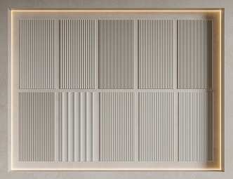 Modern Wall Panel Great Wall Panel Wall Trim Panel 3d model