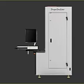 ShapeGrabber 3D Scanning Measurement System With White Red Design And Computer Monitor Workbench