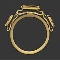 Elegant Luxury Gold Statement Ring With Unique Design And Multiple Shiny Gemstones