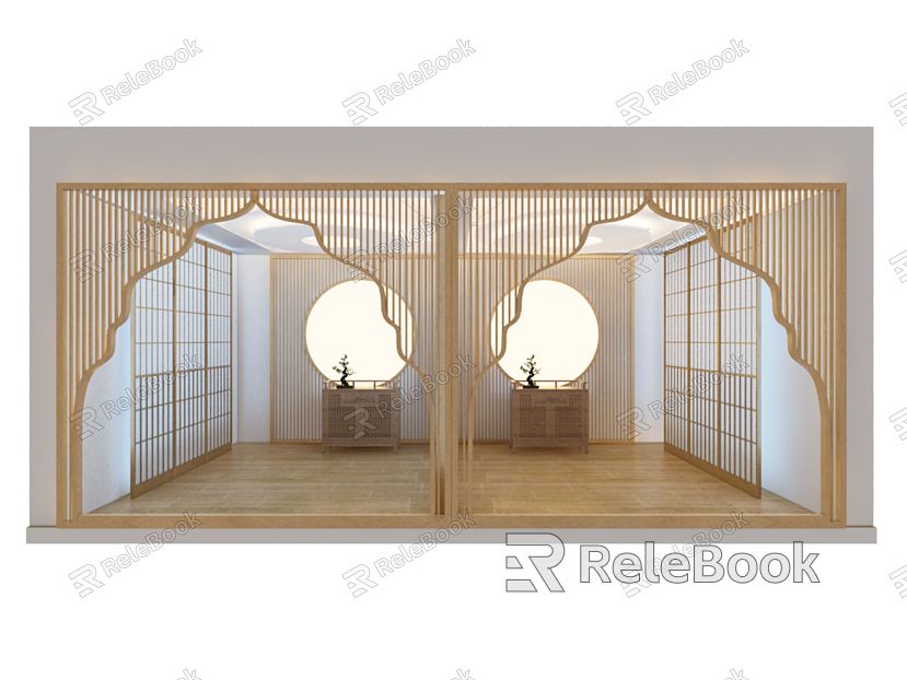 Southeast Asia Meditation Room model