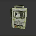 MULTIWAVE Portable Electronic Device With Display Screen Control Buttons And Handle