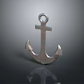 Heavy Duty Steel Anchor Essential Component For Maritime Water Transportation Vehicles